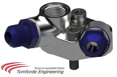 Oil cooler connection - ,