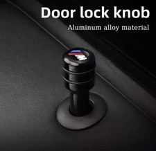 4 X BMW M Black Door Lock interior Knob Pins E30 E34 E36 E39 E46 E52 E53 E60 E61