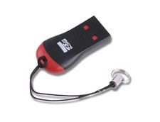 Compact USB Card Reader – for microSD, microSDHC, microSDXC Cards