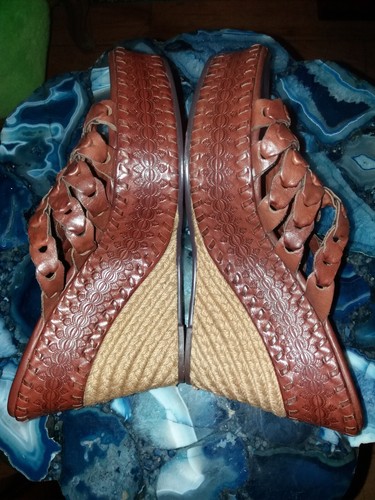 Ash wedge sandals brown - wedge, sandals-brown