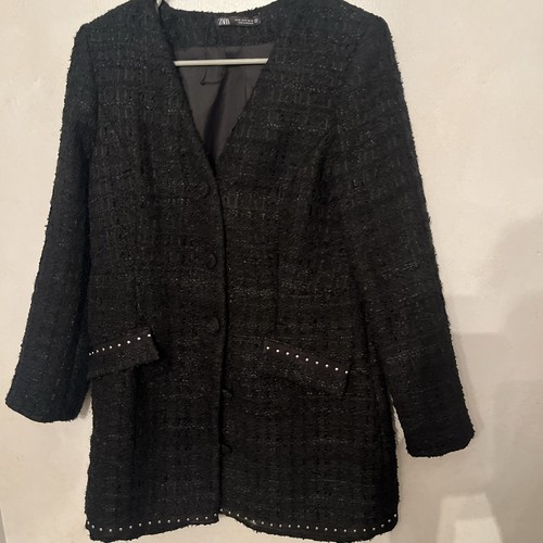 Zara mixed material studded - mixed,