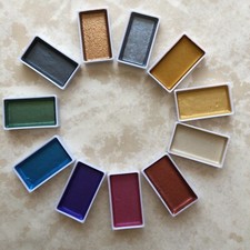 Metallic Watercolour Paint Set