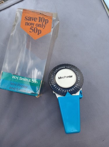 Vintage whsmith label maker - vintage,