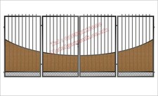 DRIVEWAY GATES/COMPOSITE WOOD