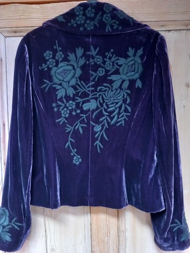 Monsoon embroidered velvet - ,