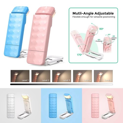 Clip book light desk - book,