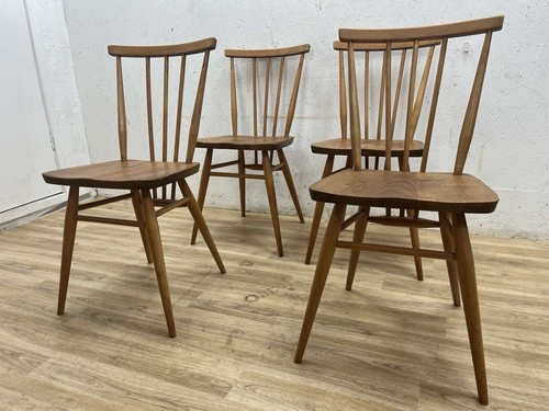 Ercol 391 blonde dining chairs - ercol,