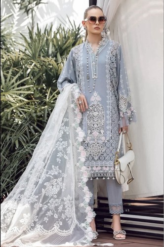 Maria embroidered lawn - maria, b