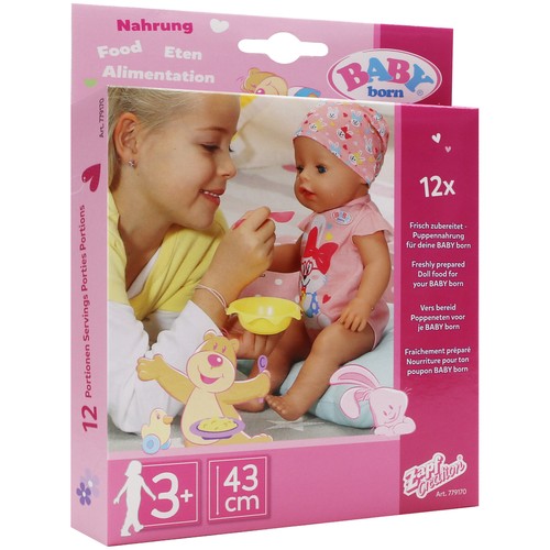 Baby born food - for, 43cm