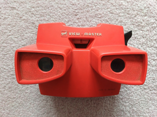 Red view master made in - red, master.
