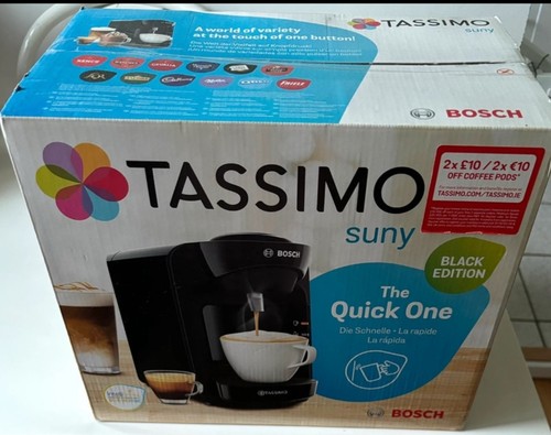 Black tassimo bosch coffee - black,