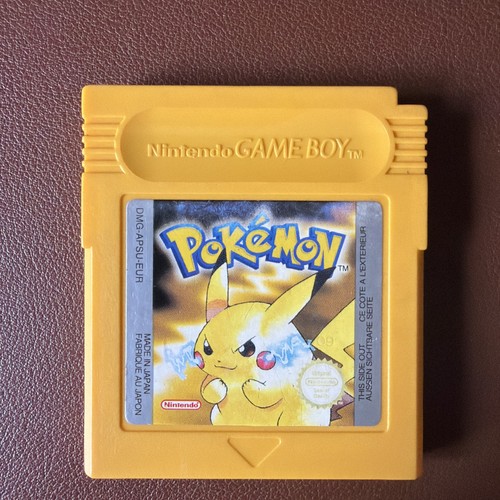 Pokemon yellow gameboy game - pokemon,
