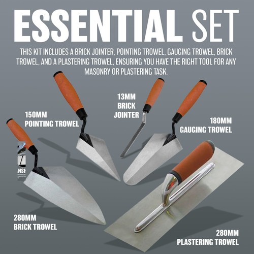 Piece tradesman trowel - 5,