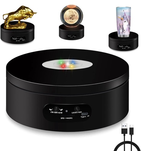 Led electric turntable 360 - turntable, 360°