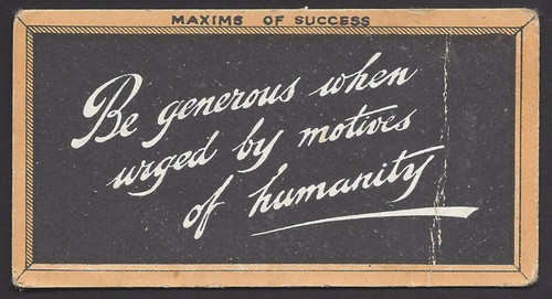 Singleton cole maxims of - singleton,
