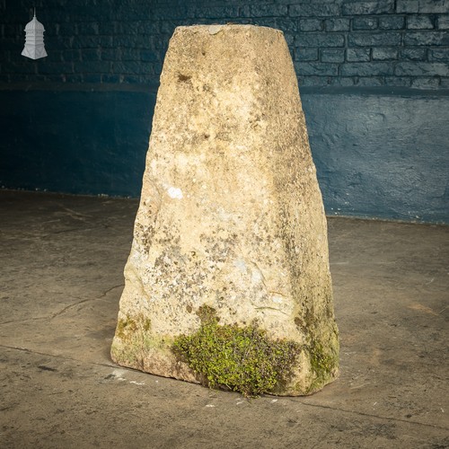 16th sandstone staddle stone - staddle,