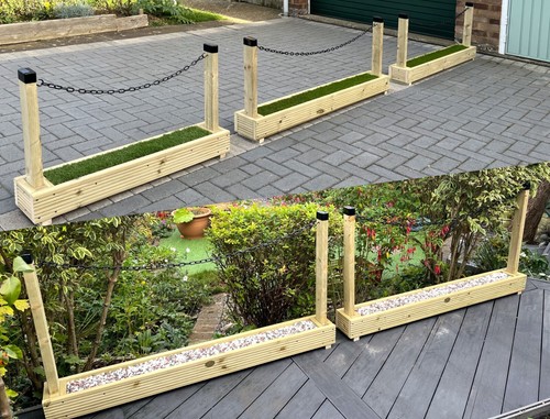 Chain barrier divider - barrier, border
