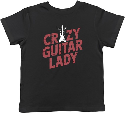 Crazy guitar lady electric - crazy,