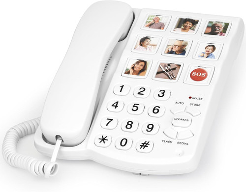 Big button phones - button,