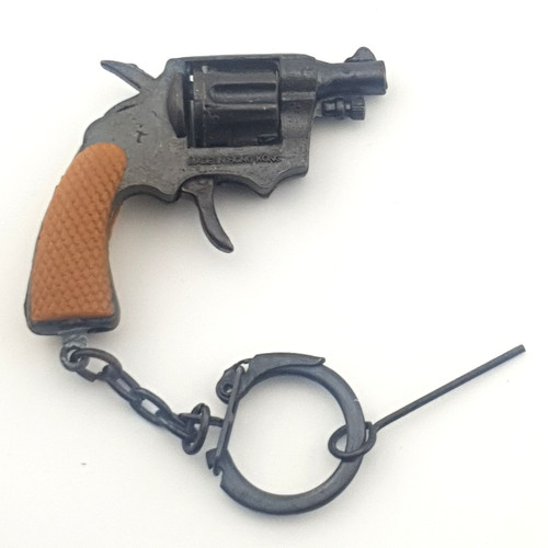 Vintage miniature gun revolver - miniature,