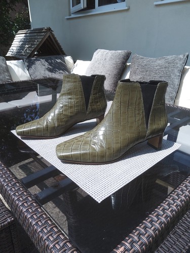 Ankle boots green from john - boots,