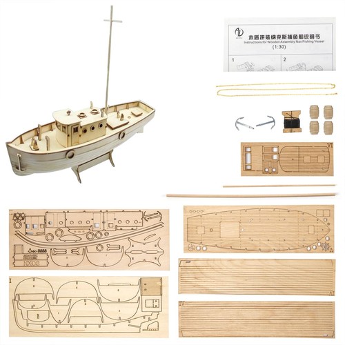 Wood ship model - wood,