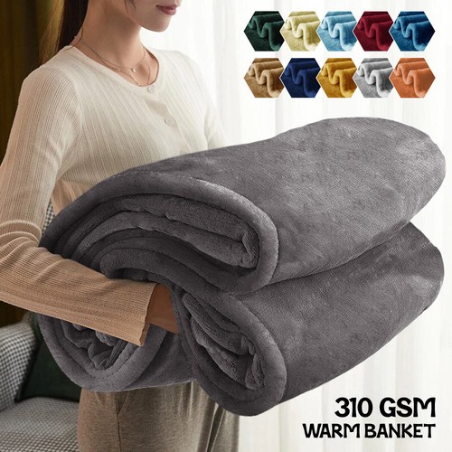 Large faux fur warm fleece - fur,