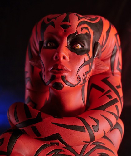 Star wars darth talon statue - star,