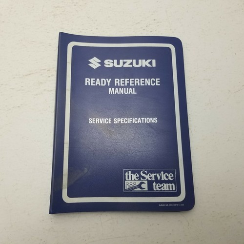 1993 suzuki reference service - 1993,
