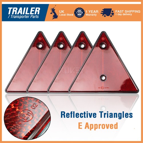 4pc reflective triangles - 4pc,