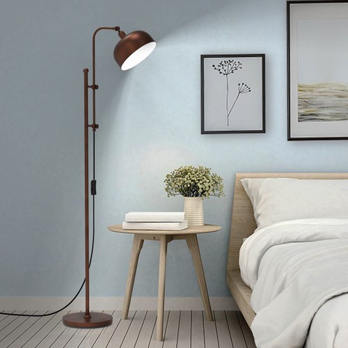 Industrial floor lamp - floor, metal