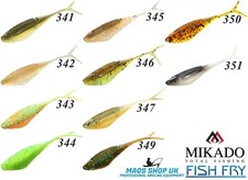 MIKADO ''FISH FRY'' DROP SHOT LURES, ALL SIZES, ALL COLOURS, PERCH, TROUT, CHUB