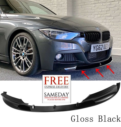 Front lip spoiler splitter - front,