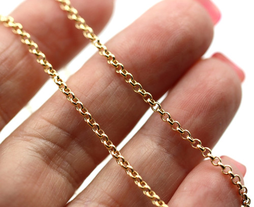 9ct yellow gold belcher - yellow,