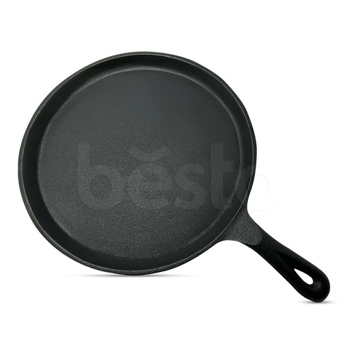 Black pre seasoned cast iron - black, pre-seasoned