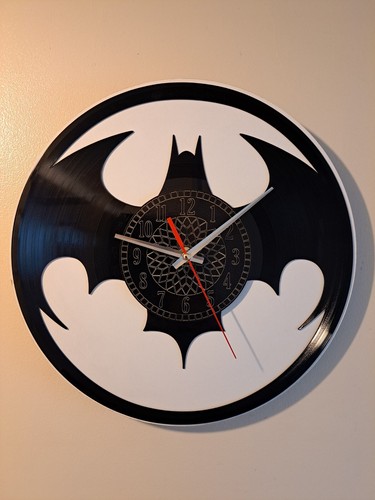 Batman vinyl laser cut wall - batman, lp