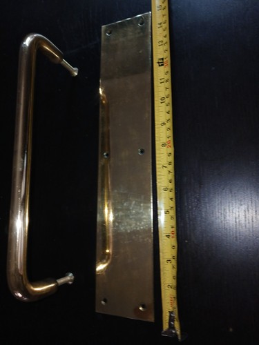 Polished brass metal - polished,