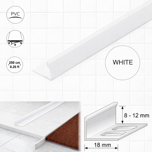 Pvc straight edge shape tile - pvc,