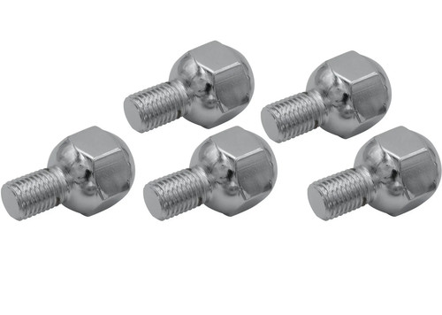 Chrome wheel bolt m12x1 - wheel,