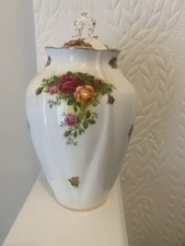 Lidded Ginger Jar - Royal