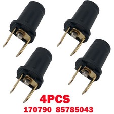 4x Side Light Bulb Holders 170790 For 6V/12V/24V Ba9s 989/233 Car Bulb 85785043