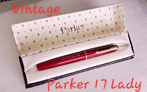 Vintage parker lady fountain - vintage,