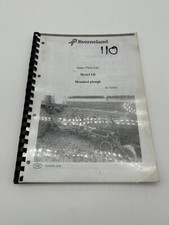 Kverneland mounted plough model LB spare parts list manual book