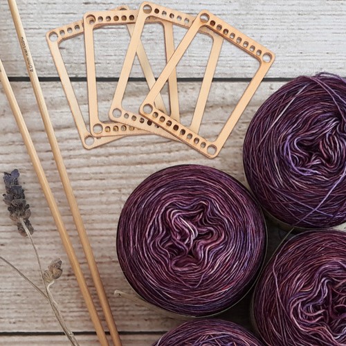 Wooden mini weaving - wooden,