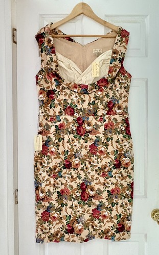 Lindy bop floral wiggle dress - bop,