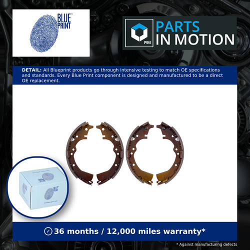Brake shoes set - brake, toyota