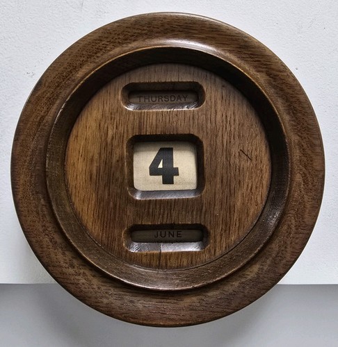Edwardian wooden perpetual - wooden,