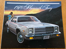 1978 USA PLYMOUTH FURY car