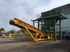 Tyre shredder twin - tyre,