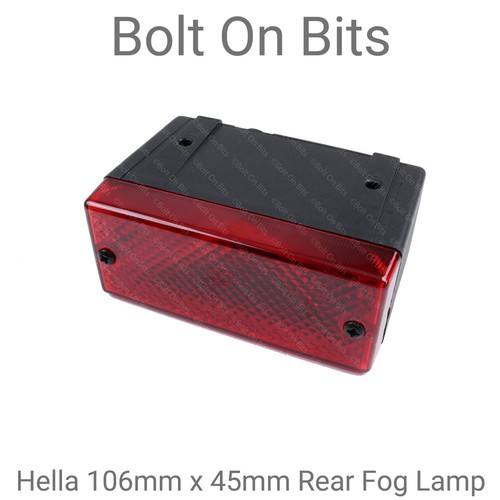 Hella rear red fog - hella, lamp